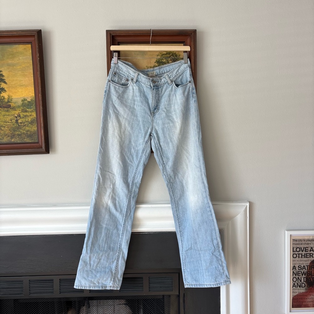 LL Bean Lightwash Jeans